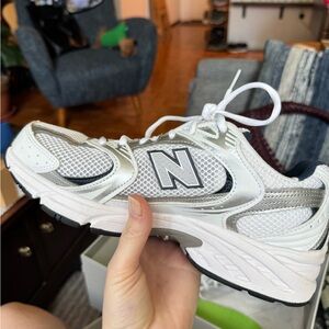 New Balance 530 White & Natural Indigo